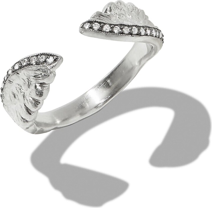 Cathy Waterman Open Winged Platinum Victory Band