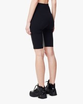 Thumbnail for your product : NO KA 'OI Damier Zip-Up Biker Shorts
