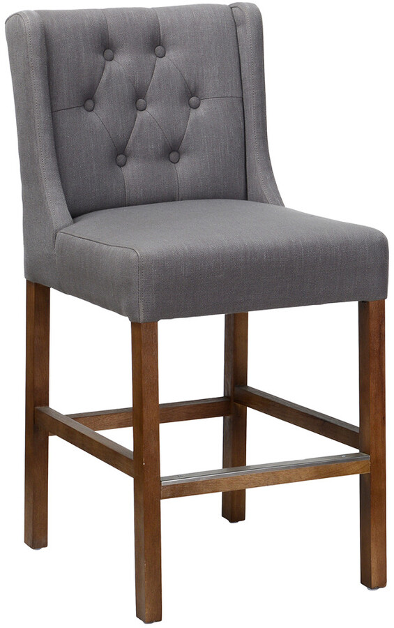 Karla Tufted 24in Counter Stool Style, Kosas Home Counter Stools
