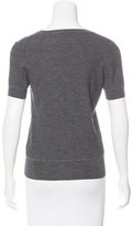 Thumbnail for your product : Akris Punto Wool Rib Knit Top