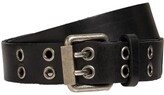 Thumbnail for your product : Saint Laurent 3cm Smooth Leather Belt