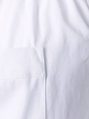 Jil Sander + Embroidered Two-Piece Pajama Set