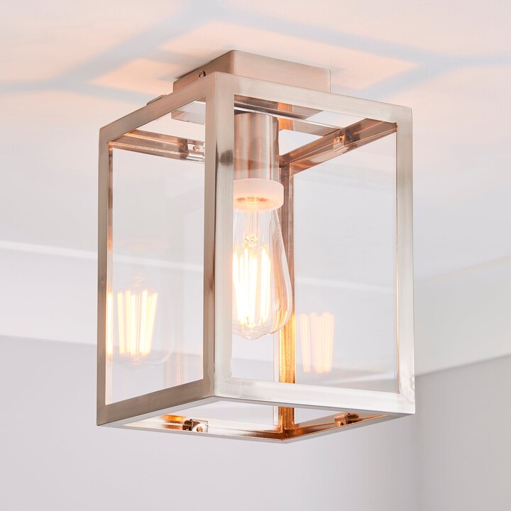 Dunelm London Bathroom Flush Fitting Brushed Chrome Chrome ShopStyle