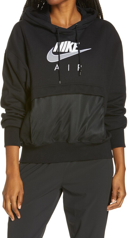 red and black nike hoodie