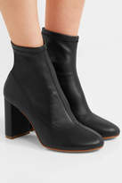 Thumbnail for your product : MM6 MAISON MARGIELA Stretch-leather Sock Boots - Black