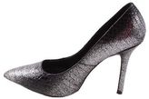 Thumbnail for your product : Boutique 9 by Nine West Sally Womens Black/Silver Leather High Heel Shoes