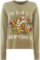 Thumbnail for your product : Polo Ralph Lauren Tiger Embroidered Sweater