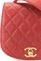 Thumbnail for your product : Chanel Pre Owned 1990 diamond quilted CC belt bag