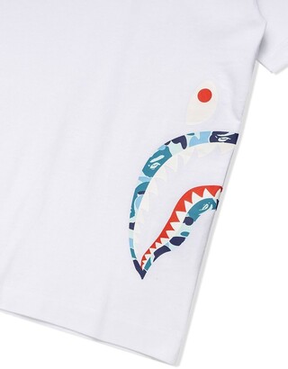 A Bathing Ape ABC Camo Side Shark T-shirt