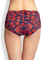 Thumbnail for your product : Pret-a-Surf Retro High-Rise Floral Bikini Bottom