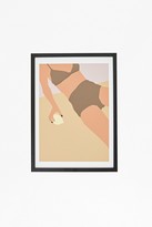 Thumbnail for your product : French Connection The Bikini And The Lemon Print In Frame 30X40