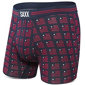 Saxx Vibe Stars & Stripes Three-d Slim Fit Boxer Briefs - ShopStyle