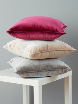 M&Co Velour cushion
