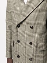 Thumbnail for your product : Boglioli Checked Double-Breasted Wool Coat