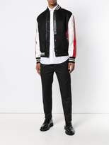 Thumbnail for your product : Alexander McQueen button-up bomber jacket