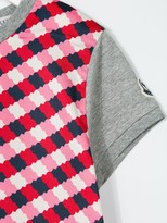 Thumbnail for your product : Moncler Enfant check panel T-shirt