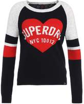 Superdry VARSITY GRAPHIC Pullover navy/red/ice