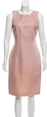 Luca Luca Sleeveless Knee-Length Dress Pink Luca Luca Sleeveless Knee-Length Dress