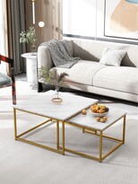 Thumbnail for your product : Modern Nesting Coffee Tables Set 2 pcs