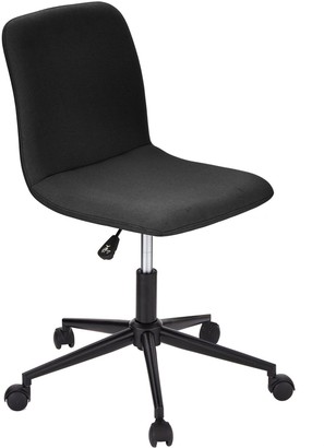 Very Lark Black Fabric Office Chair