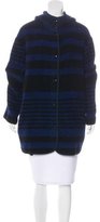 Thumbnail for your product : Stella McCartney Wool Striped Coat