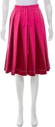 Valentino 2018 Pleated Skirt