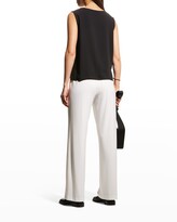 Thumbnail for your product : Caroline Rose Stretch-Knit Straight-Leg Pants