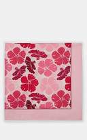 Thumbnail for your product : Barneys New York Men's Floral Silk Twill Pocket Square - Pink