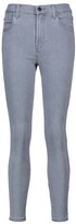 Thumbnail for your product : J Brand Alana high-rise cropped jeans