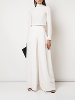 Thumbnail for your product : Adam Lippes Pleated Wide-Leg Trousers