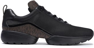 jada mesh and leather trainer