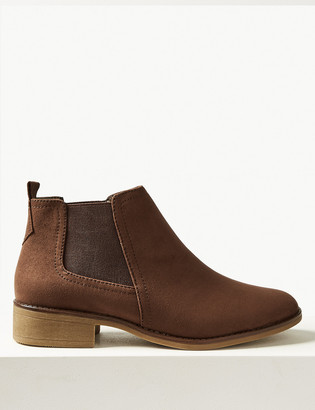 Marks and Spencer Chelsea Block Heel Ankle Boots