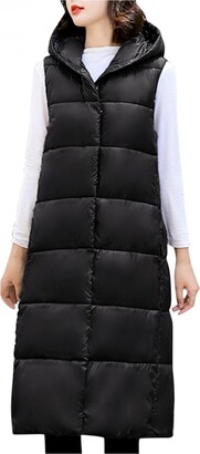 petite black duster coat