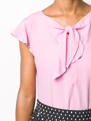 Boutique Moschino Knot Detail Blouse