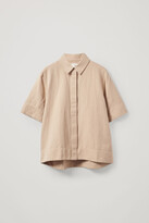 Thumbnail for your product : COS Boxy Cotton-Linen Shirt