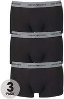 Thumbnail for your product : Emporio Armani 3pk trunks