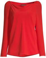Thumbnail for your product : Etro Silk Draped Neck Top