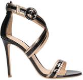 Thumbnail for your product : Lerre Black Platimun Sandals