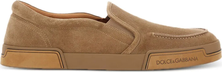 Dolce & Gabbana Portofino Yacht suede slip-on sneakers
