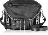 Thumbnail for your product : Alexander Wang Micro Marti Black AW Jacquard Logo Shoulder Bag