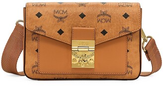 MCM Millie Visetos Crossbody Bag - ShopStyle