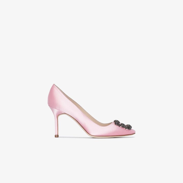 Manolo Blahnik Hangisi Pink | Shop the world's largest collection 