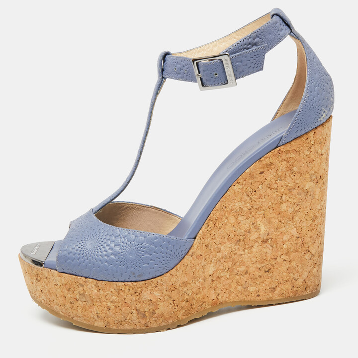 Jimmy Choo Cork Platform Women's Sandals | ShopStyle