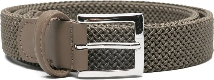 Kiton Woven Buckle Belt