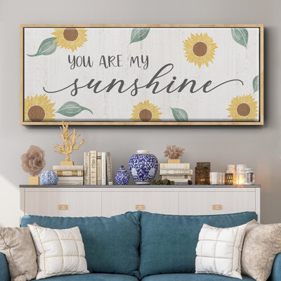 Wexford Home You Are My Sunshine- Framed Canvas