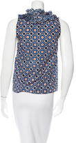 Thumbnail for your product : Marni Sleeveless Ruffle-Trimmed Top