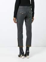 Thumbnail for your product : DSQUARED2 Livery Tenent cropped trousers
