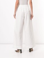 Thumbnail for your product : Dion Lee Wide-Leg Flared Trousers
