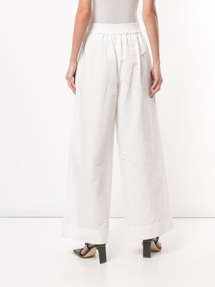 Dion Lee Wide-Leg Flared Trousers