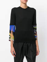 Thumbnail for your product : Emilio Pucci patterned fringe top